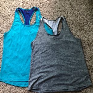 2 Reebok Workout Tanks